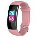 Vedenpitävä Bluetooth Fitness Aktiivisuusranneke KH20 - Pinkki