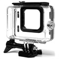 GoPro Hero 9 Black Vedenpitävä Suojakotelo FLW362 - Läpinäkyvä