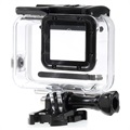 GoPro Hero 7 White, Hero 7 Silver Vesitiivis Suojakotelo - Läpinäkyvä