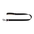 Waudog Klassinen Nahkainen koiran talutushihna - 20mm, 122cm - Musta
