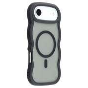 iPhone Air Aaltoreuna magneettinen hybridikotelo - musta