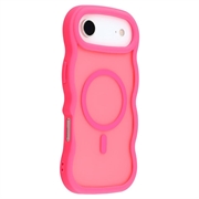 iPhone Air Aaltoreuna magneettinen hybridikotelo - Vaaleanpunainen väri
