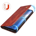 Xiaomi 11T/11T Pro Waxy Sarjan Lompakkokotelo - Ruskea