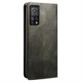 Xiaomi 11T/11T Pro Waxy Sarjan Lompakkokotelo - Vihreä