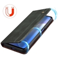 Xiaomi 11T/11T Pro Waxy Sarjan Lompakkokotelo - Vihreä