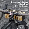 West Biking polkupyörän ohjaustankolaukku YP0707329 - Musta / ruskea