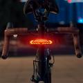 West Biking YP0701372 Polkupyörän takavalo / kauko-ohjaus / varkaudenestohälytin