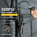West Biking YP0711163 Korkeapaineinen pyöräpumppu / renkaiden täyttölaite - 300PSI