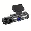 WiFi Dual-Lens Dash Cam 1080p IR-yökuvauksella varustettuna