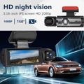 WiFi Dual-Lens Dash Cam 1080p IR-yökuvauksella varustettuna