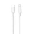 iPhone / iPad / iPod 30W USB-C / Lightning-kaapeli - 1,2m - Valkoinen