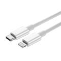 iPhone / iPad / iPod 30W USB-C / Lightning-kaapeli - 1,2m - Valkoinen