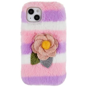 3D Plush Karvainen Talvi iPhone 14 Plus TPU Kotelo