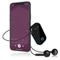 Langaton Audiovastaanotin BT15 - Bluetooth 5.0, 3.5mm - Musta