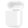 Premium AirPods / AirPods 2 Qi Langaton Latauskotelo - Valkoinen