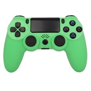Langaton peliohjain Gamepad PS4-peliin Joystick kaiuttimella ja stereokuulokeliitännällä - Vihreä