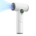 Langaton hiustenkuivaaja 100-nopeuksisella viileällä/lämpimällä, älykäs näyttö - valkoinen