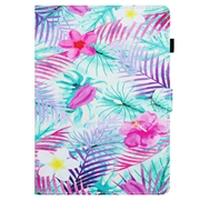 iPad Pro 11 (2024) Wonder Series Folio Kotelo - Lehdet ja kukat