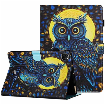 iPad Pro 11 (2024) Wonder Series Folio Kotelo - Pöllö