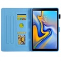 Samsung Galaxy Tab A7 Lite Wonder Series Folio Kotelo - Never Stop Dreaming