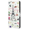 Style Series OnePlus Nord 2 5G Lompakkokotelo - Eiffel Torni