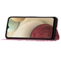 Wonder Sarja Samsung Galaxy A12 Lompakkokotelo - Perhoset