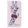 Samsung Galaxy J5 (2017) Wonder Series Lompakkokotelo - Giraffe