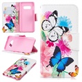 Wonder Series Samsung Galaxy S10e Lompakkokotelo - Butterflies