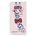 Wonder Series Samsung Galaxy S10e Lompakkokotelo - Giraffe