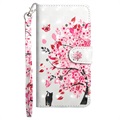 Wonder Sarjan iPhone 12 mini Lompakkokotelo - Kukkais Puu