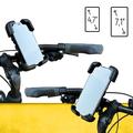 Wozinsky matkapuhelimen pidike pyörän / moottoripyörän ohjaustankoon - 4.7"-7.1" - musta