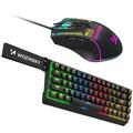 Wozinsky RGB Gaming Set - mekaaninen näppäimistö ja langallinen hiiri - musta