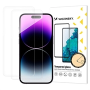 iPhone 17 Pro Max/16 Pro Max Wozinsky Super Tough Karkaistu Panssarilasi - 9H - 2 Kpl.
