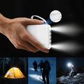 Wozinsky W11-W 10000mAh:n varavirtalähde, mukana 4 kaapelia, puhelinteline ja LED-taskulamppu - valkoinen