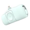 Wozinsky WF16-YLS 5000mAh Lightning-virtapankki sisäänrakennetulla USB-C-kaapelilla ja Apple Watch -laturilla - 15W