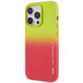 X-Level Rainbow iPhone 14 Pro TPU Suojakuori - Punainen / Keltainen