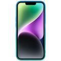 X-Level Rainbow iPhone 14 Plus TPU Suojakuori - Vihreä / Sininen