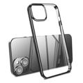 X-Level Galvanoitu iPhone 14 Kotelo - Musta