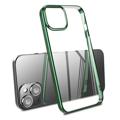 X-Level Galvanoitu iPhone 14 Kotelo - Keskiyön vihreä