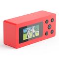 X7 Full HD -retro-minitasku-kamera - punainen