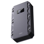 XO CZ025 3-in-1 auton hyppykäynnistin ja tehopankki 10000mAh taskulampulla - musta