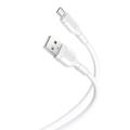 XO NB212 USB-MicroUSB-kaapeli - 1m, 2.1A