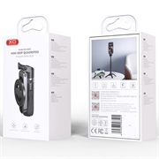 XO SS22 4-in-1 magneettinen Bluetooth Selfie Stick ja kolmijalka - musta