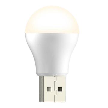 XO Y1 USB LED-valo - 3000K - Valkoinen