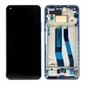 Xiaomi 11 Lite 5G NE Etukuori & LCD Näyttö 5600050K9D00 - Sininen