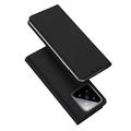 Xiaomi 14 Pro Dux Ducis Skin Pro Lompakkokotelo - Musta