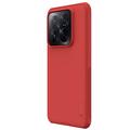 Xiaomi 14 Pro Nillkin Super Frosted Shield Pro Hybridikotelo - Punainen