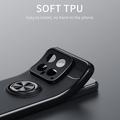 Xiaomi 14 TPU-Kotelo Sormuspidikkeellä - Musta