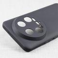 Xiaomi 14 Ultra Anti-Fingerprints Matta TPU Suojakuori - Musta