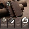 Xiaomi 14T Caseme 013 Sarja Lompakkokotelo - Kahvi